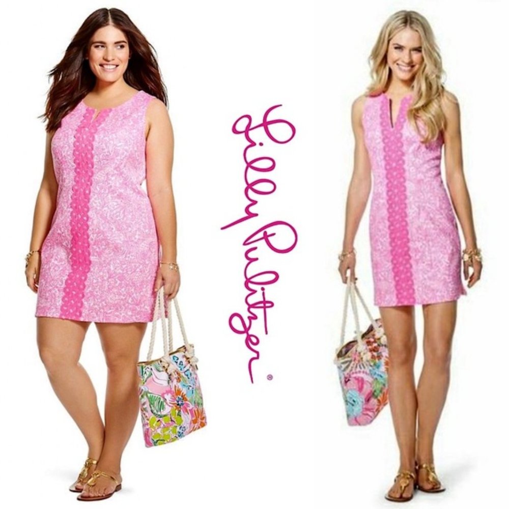 Lilly Pulitzer Pink See Ya Later Mini Dress Size 6
